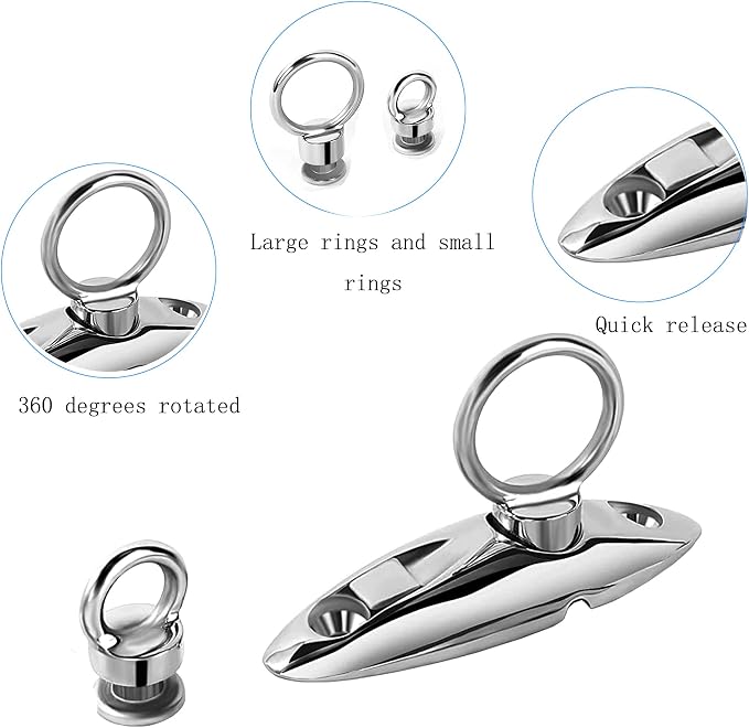 Fender Hanger 316 Stainless Steel Quick Release Fender Hanger, Fender Hangers - Image 5