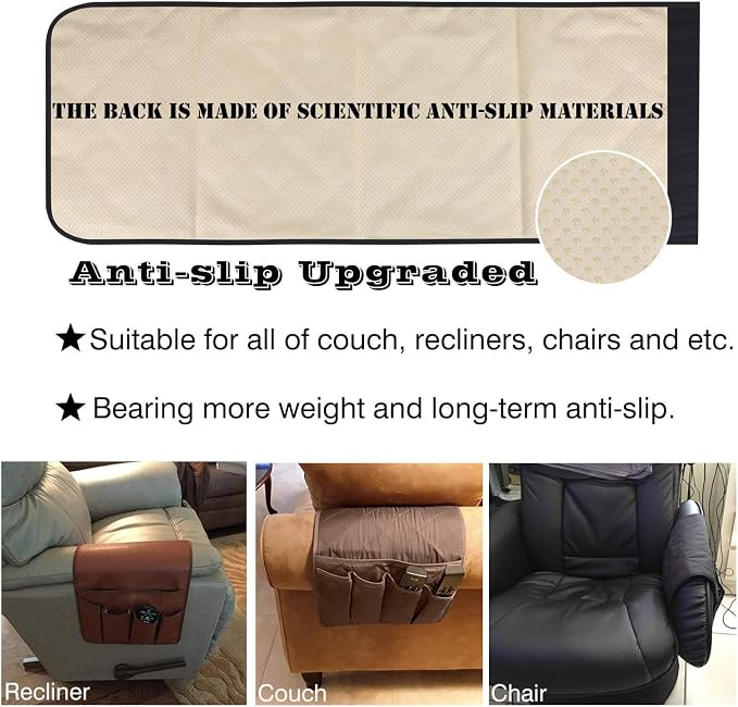 Teniux Armrest organizer Non-Slip Remote Control Holder - Image 4