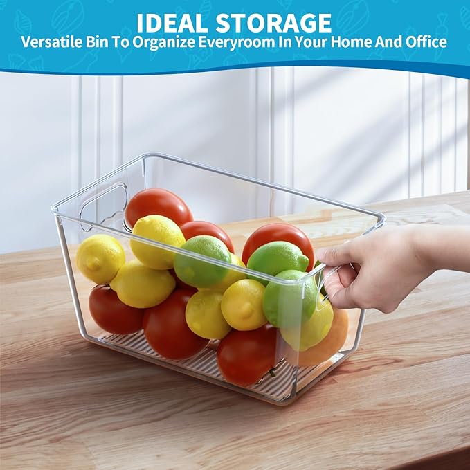 Clear Pantry Organizer Bins, Storage Containers & Plastic Containers - Image 5