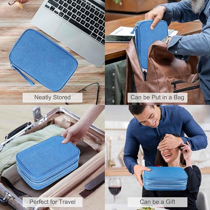 FYY Electronic Organizer, Large Travel Cable Organizer Bag Pouch Electronic - Image 7
