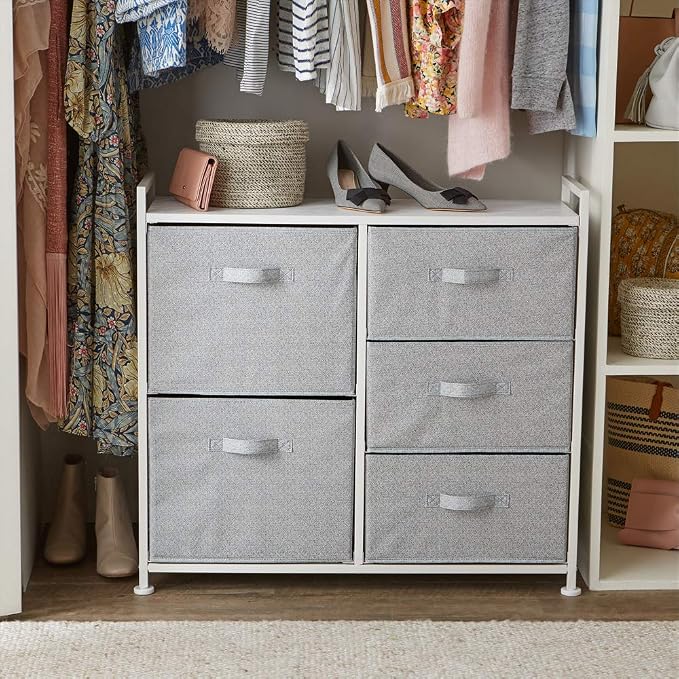 Amazon Basics Bedroom Closet Organizer - Image 2
