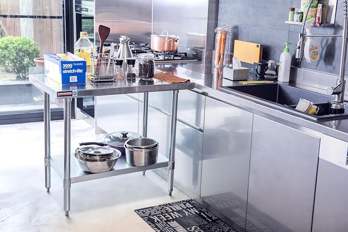 DuraSteel NSF Stainless Steel Table - Image 7