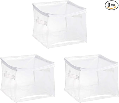 Amazon Basics Clear Zippered Storage Bags by AmazonBasics