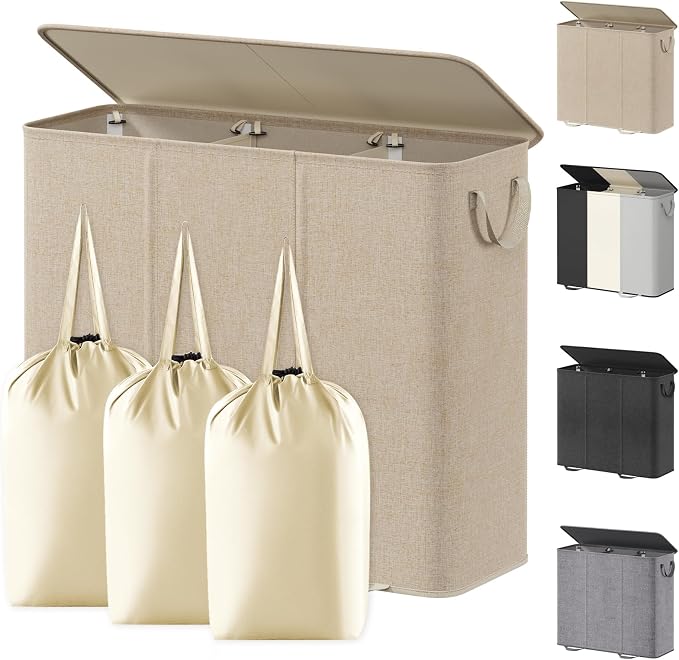 Lifewit Triple Laundry Hamper by Lifewit