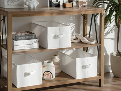 StorageWorks Storage Baskets for Shelves, Foldable Fabric Closet Storage Bins - Image 6