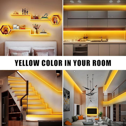 32.8ft Orange Color COB Strip Lights - Image 2