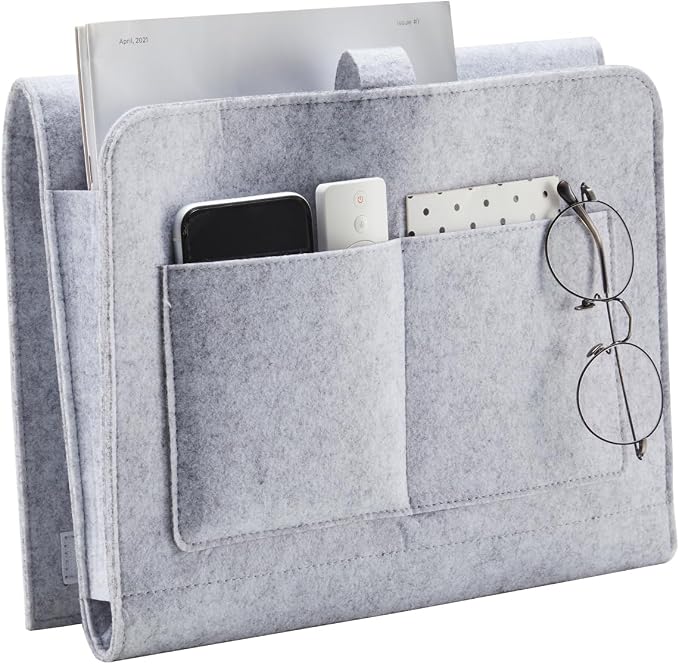YOUDENOVA Bedside Caddy, Bedside Organizer by YOUDENOVA
