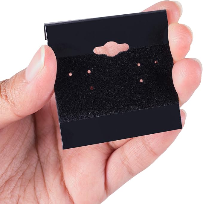 Super Z Outlet Black Velvet Plastic Display Cards - Image 6