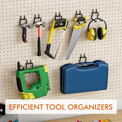 LIGHT DUST Utility Heavy Duty Pegboard Hooks - Image 7