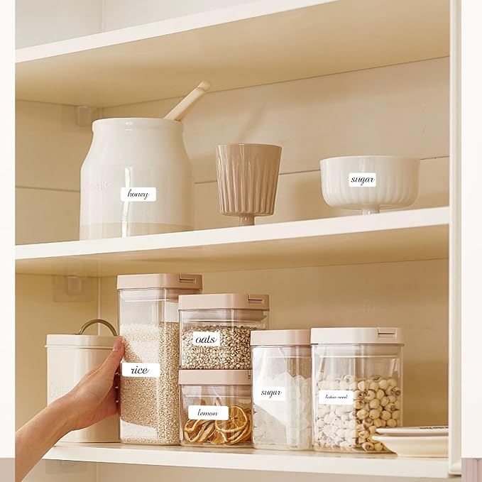 1000 Blank Removable Labels, Blank Removable Freezer Labels Water Oil Resistant - Image 7