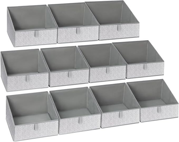 DIMJ Closet Storage Bins 10 Pack by DiMJ