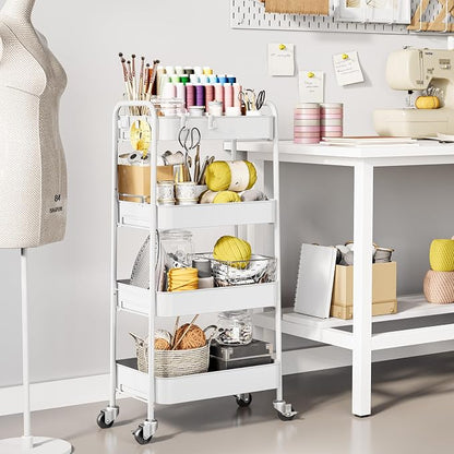 TOOLF 4-Tier Rolling Cart - Image 2
