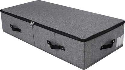 Omygarden Foldable Fabric Sturdy Under Bed Storage Box by Omygarden