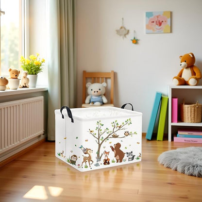 Rectangular Kids Storage Basket Baby Storage Basket - Image 3
