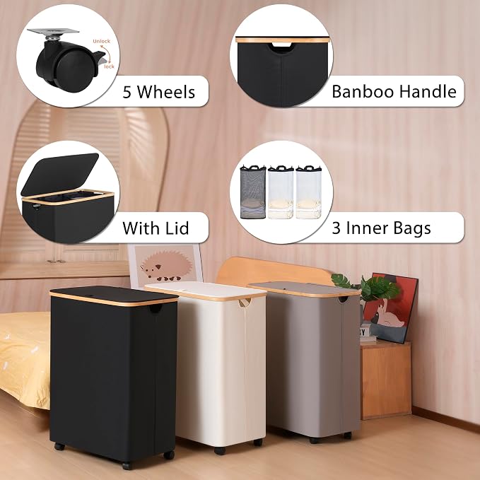 iEGrow Lagre Laundry Basket - Image 2
