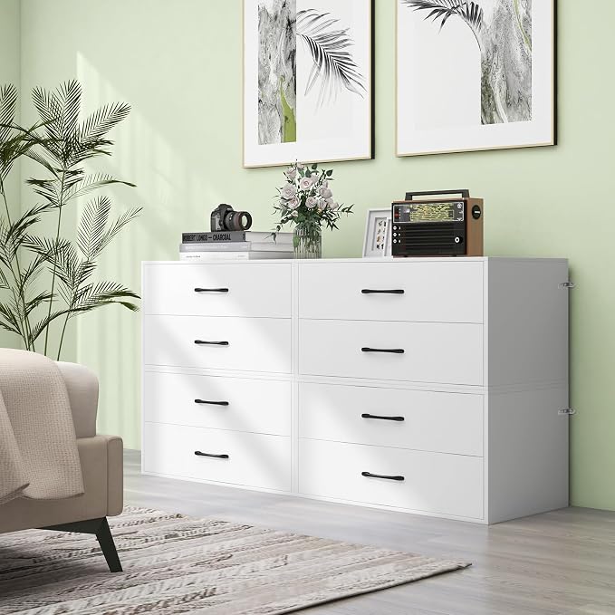 Giantex Stackable 2-Drawer Dressers - Image 4
