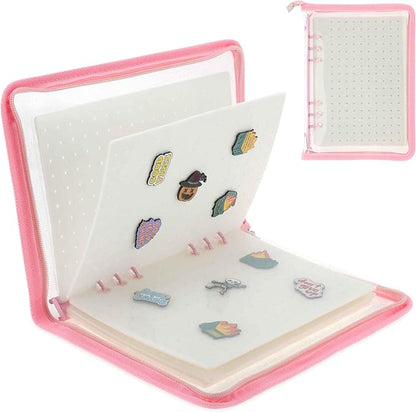 CAPASTEC Pin Bag, Portable Pin Display Book, Brooches Storage by CAPASTEC