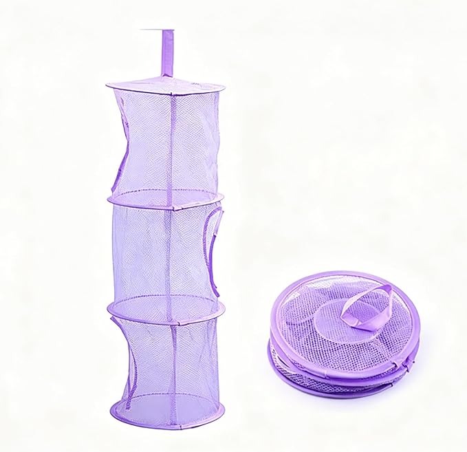 Mesh Hanging Storage Basket by Gouccpu