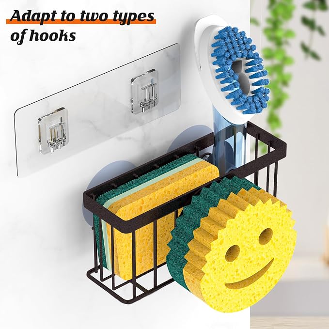 Sponge Holder Smiley Face, Sink Caddy, Sink Organizer - Image 3