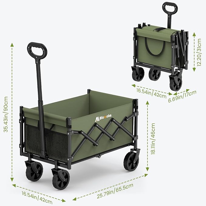 Blomoba Folding Wagon Cart - Image 7