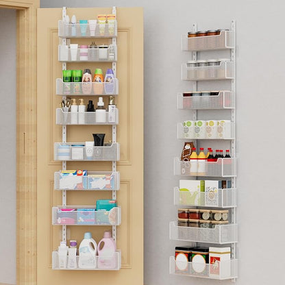 VyGrow Over The Door Organizer, 8-tier Metal Door Organizer Hanging by VyGrow