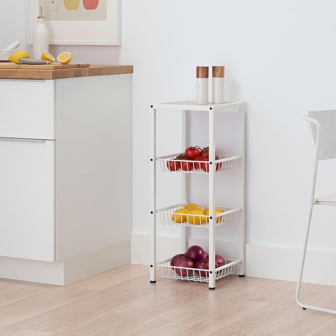 TRINITY 4-Tier Freestanding Metal Shelving Rack - Image 2