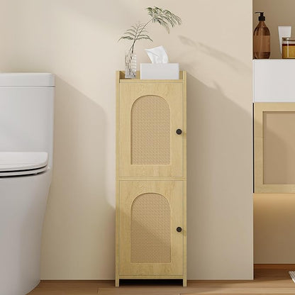 Hzuaneri Bathroom Storage Cabinet, Small Corner Floor Cabinet by Hzuaneri