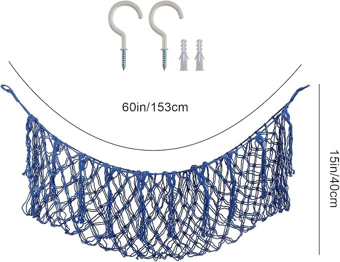 Sports Ball Storage Net, Hanging Basket Organizer Net - Image 2
