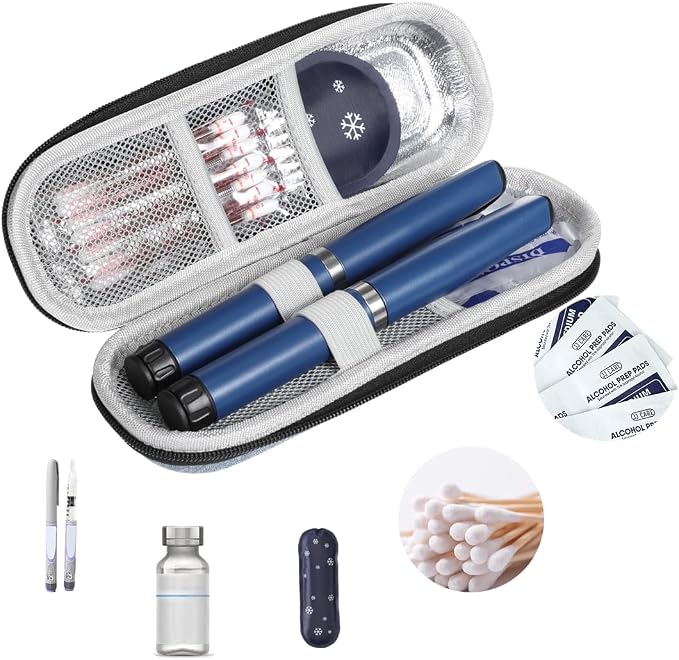 Insulin Cooler Travel Case Medication Diabetic Cooler - Image 4