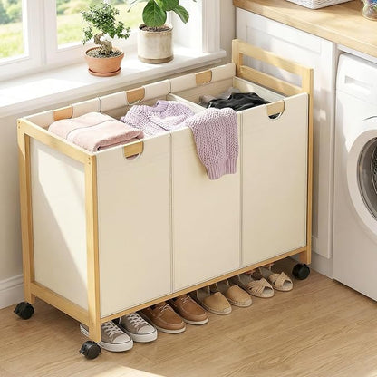 Homykic 250L Laundry Sorter Cart - Image 8