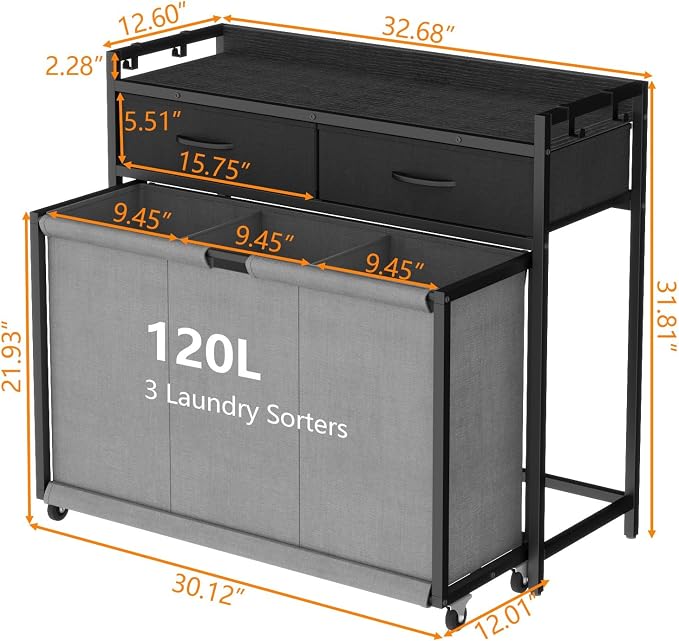 Laundry Hamper Laundry Basket - Image 7
