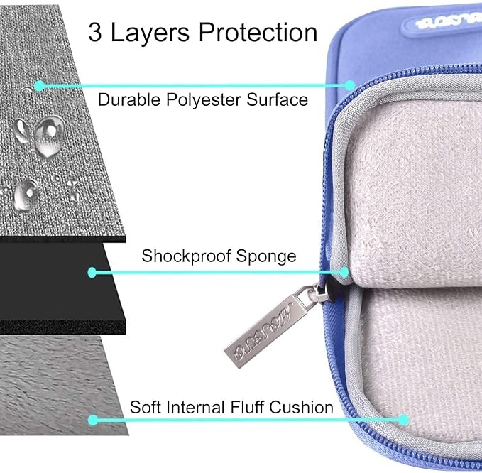 MOSISO Laptop Case 13.3 inch, 13-13.3 inch Laptop Sleeve Compatible - Image 3