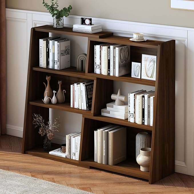 IOTXY Wooden Extendable Shelf Bookcase by IOTXY