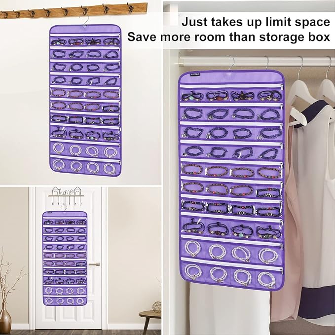 Dualsided Hanging Jewelry Organizer - Image 5
