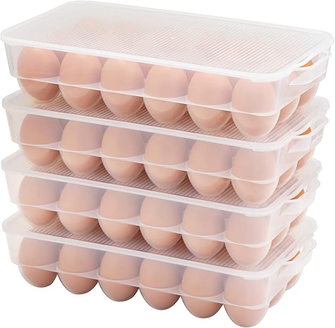 Covered Egg Holder, Egg Storage by Eslite