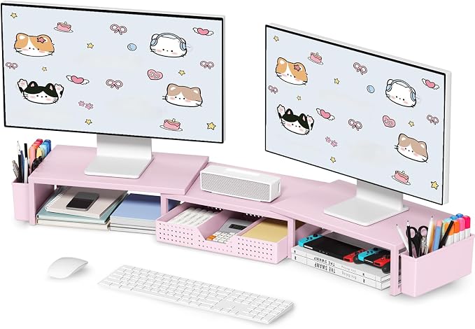 OPNICE Pink Desk Organizers and Accessories by OPNICE
