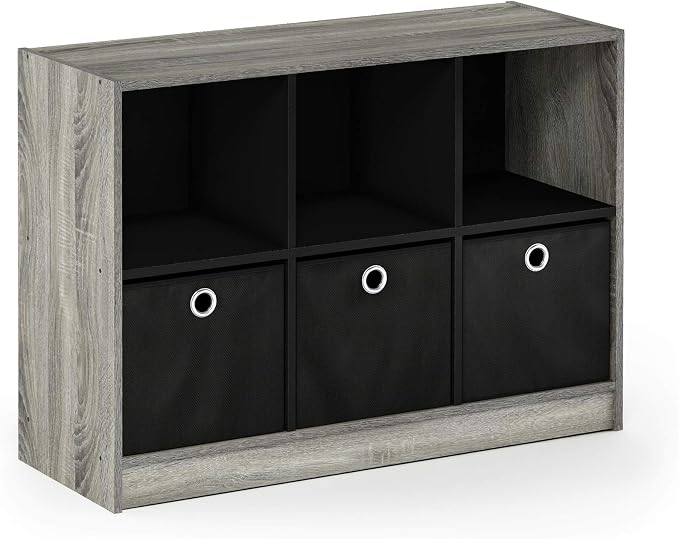 Furinno Basic 3x2 Cube Storage Bookcase Organizer - Image 5