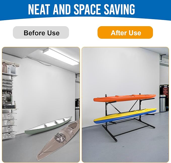 Kayak Storage Rack, Kayak Wall Mount Rack, Kayak Rack - Image 4