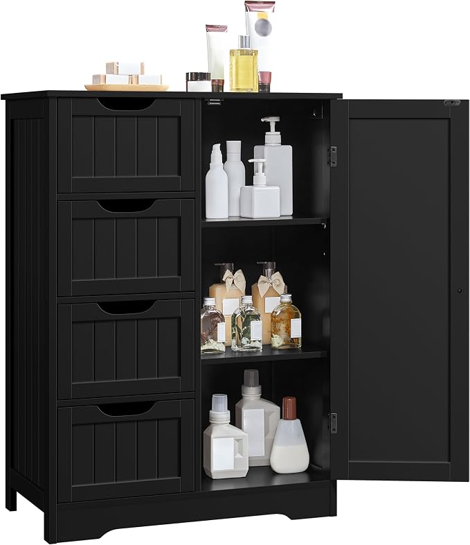 Yaheetech Bathroom Storage Cabinet by Unknown
