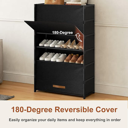 Shoe Rack, 7 Tier Shoe Storage Cabinet - Image 6
