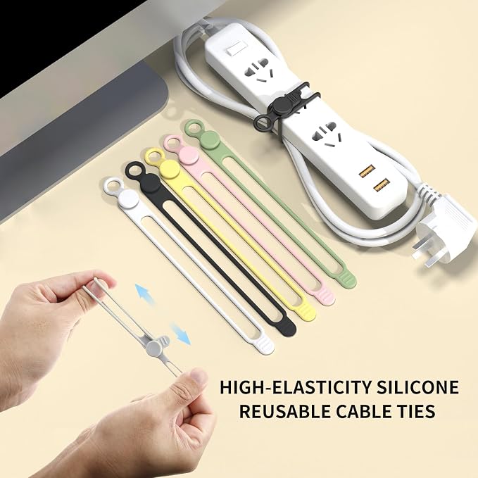 Silicone Cable Straps - Image 3