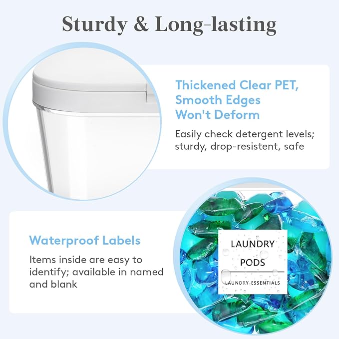 Lifewit Laundry Pods Container - Image 5