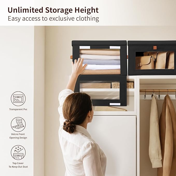 Homsorout Collapsible Storage Bins - Image 2