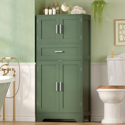 Bathroom Floor Storage Cabinet - Image 2