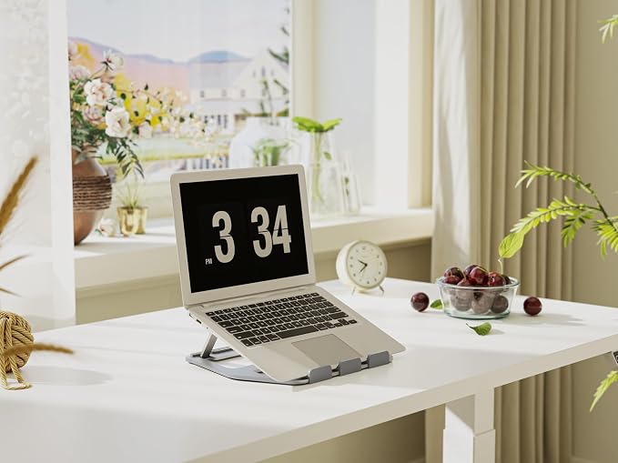 Amazon Basics Aluminum Portable Foldable Height Adjustable Support Stand - Image 6