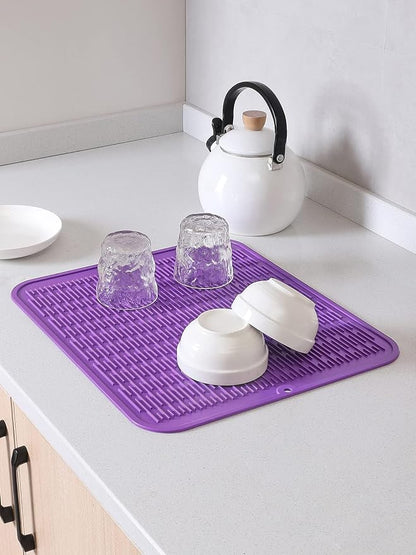 Silicone Dish Drying Mat for Multiple Usage, Easy clean, Eco-friendly, - Image 7