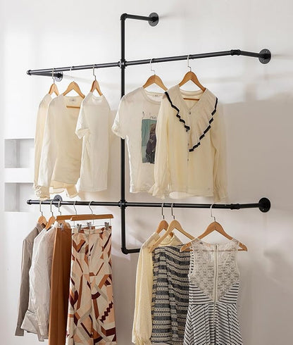 Industrial Pipe Clothing Rack - Image 7