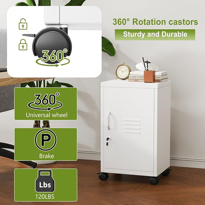 pozdeg 24.4" H Metal Storage Locker - Image 5