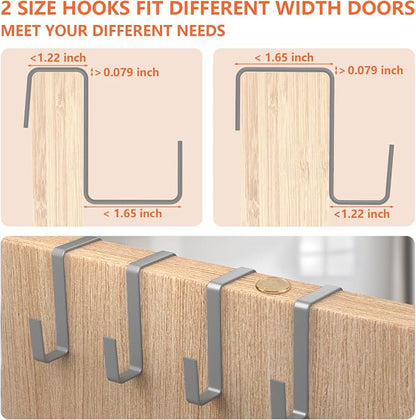 FENTEC 1 Pack Over The Door Shoe Organizer, 8 Shelves Shoe Rack - Image 7