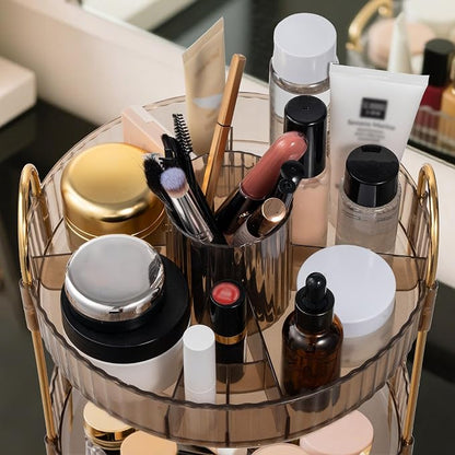 360 Rotating Makeup Organizer for Vanity, 3 Tier Large Capacity Skincare - Image 6